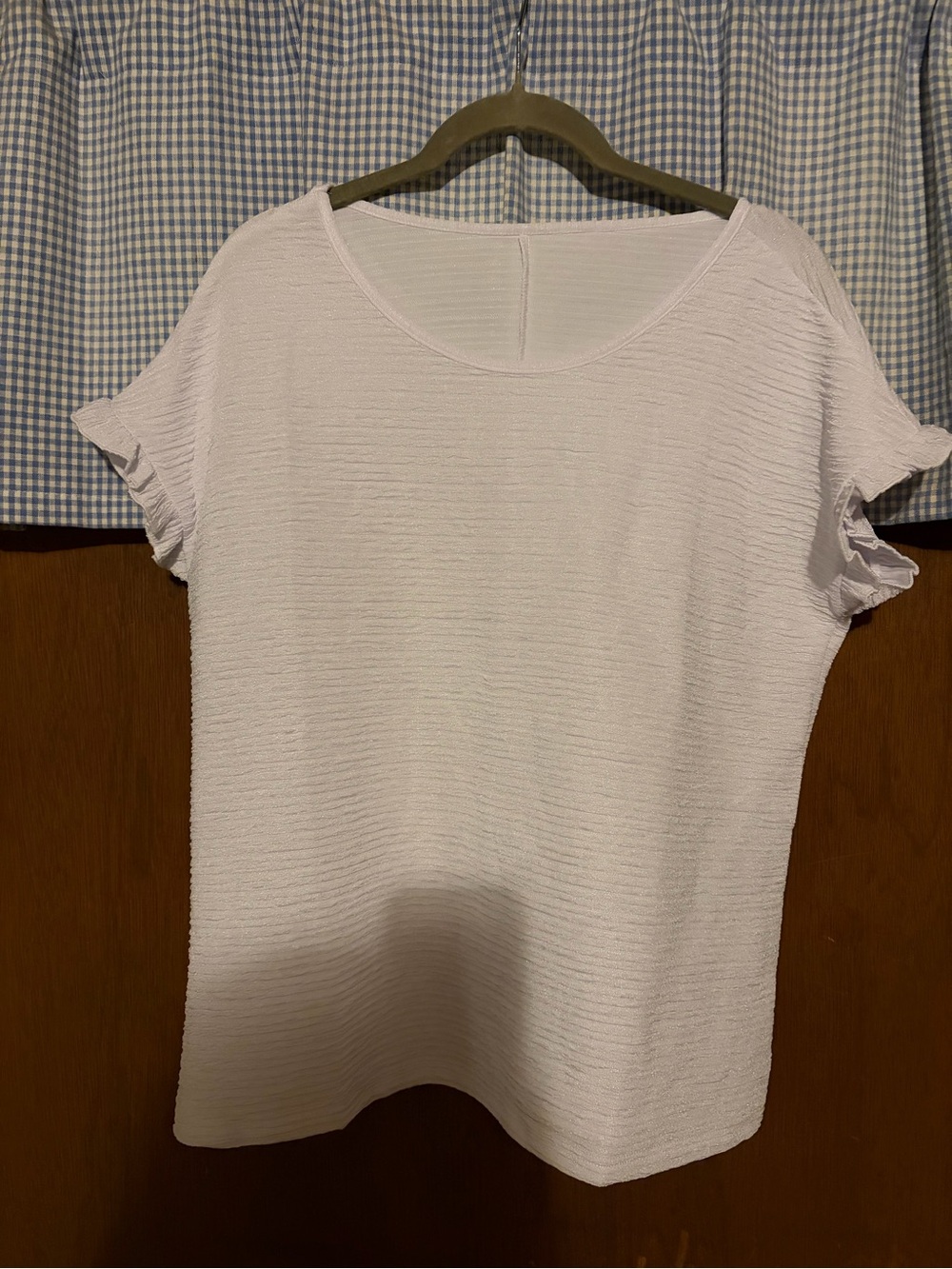 Women’s Lightweight Textured Tee - White